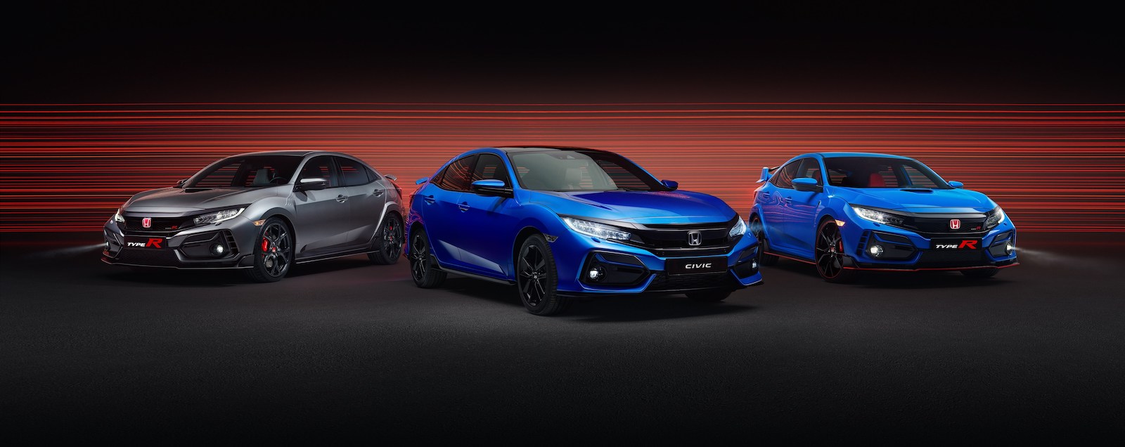 2020 Civic Type R Range – Type R Sport Line, Civic Sport Line, Type R GT